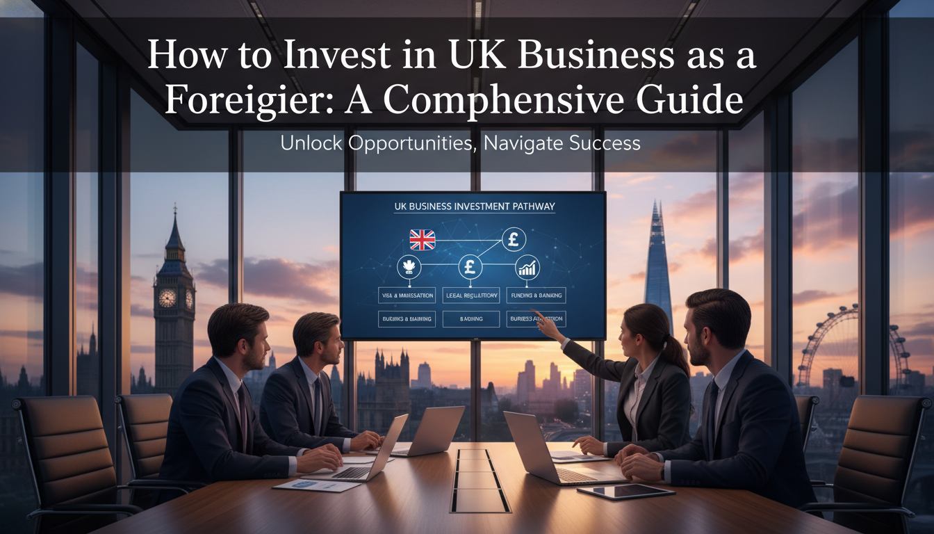 How to Invest in UK Business as a Foreigner: A Comprehensive Guide
